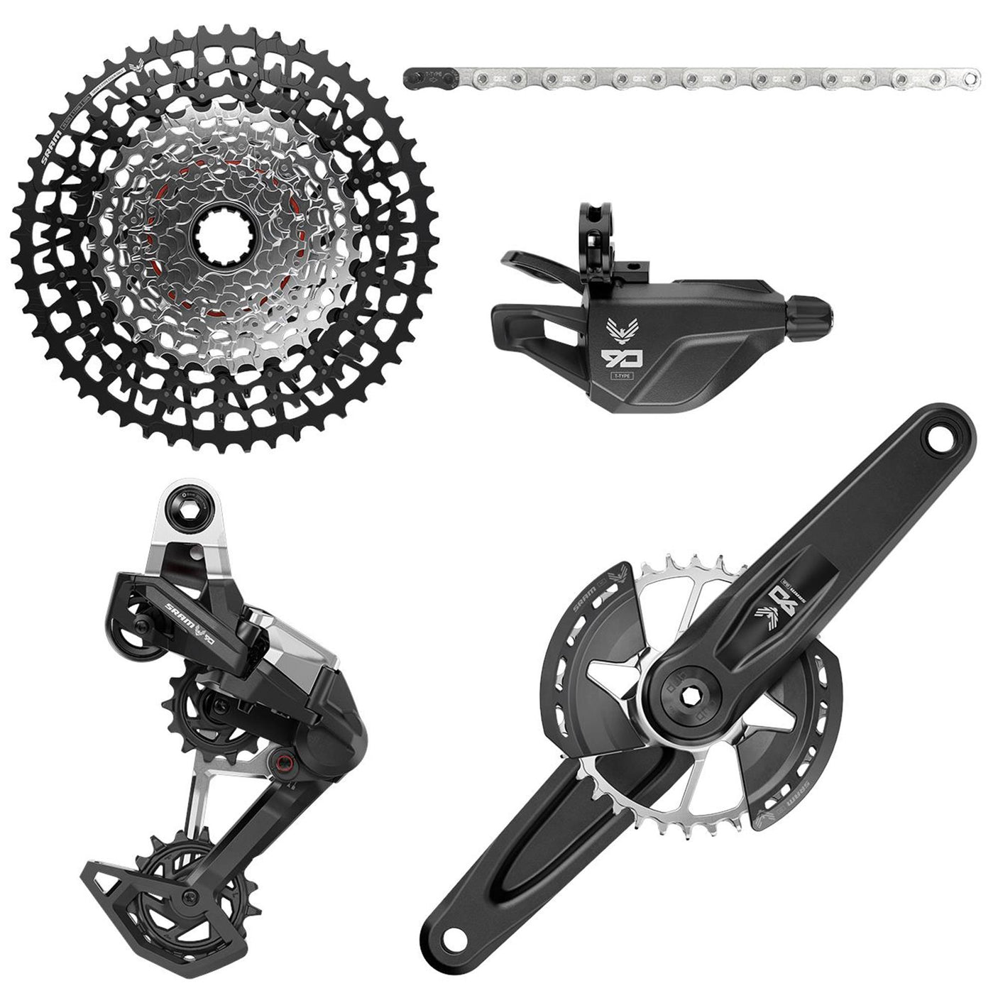 SRAM Eagle 90 DUB Groupset (Not for E-Bikes)