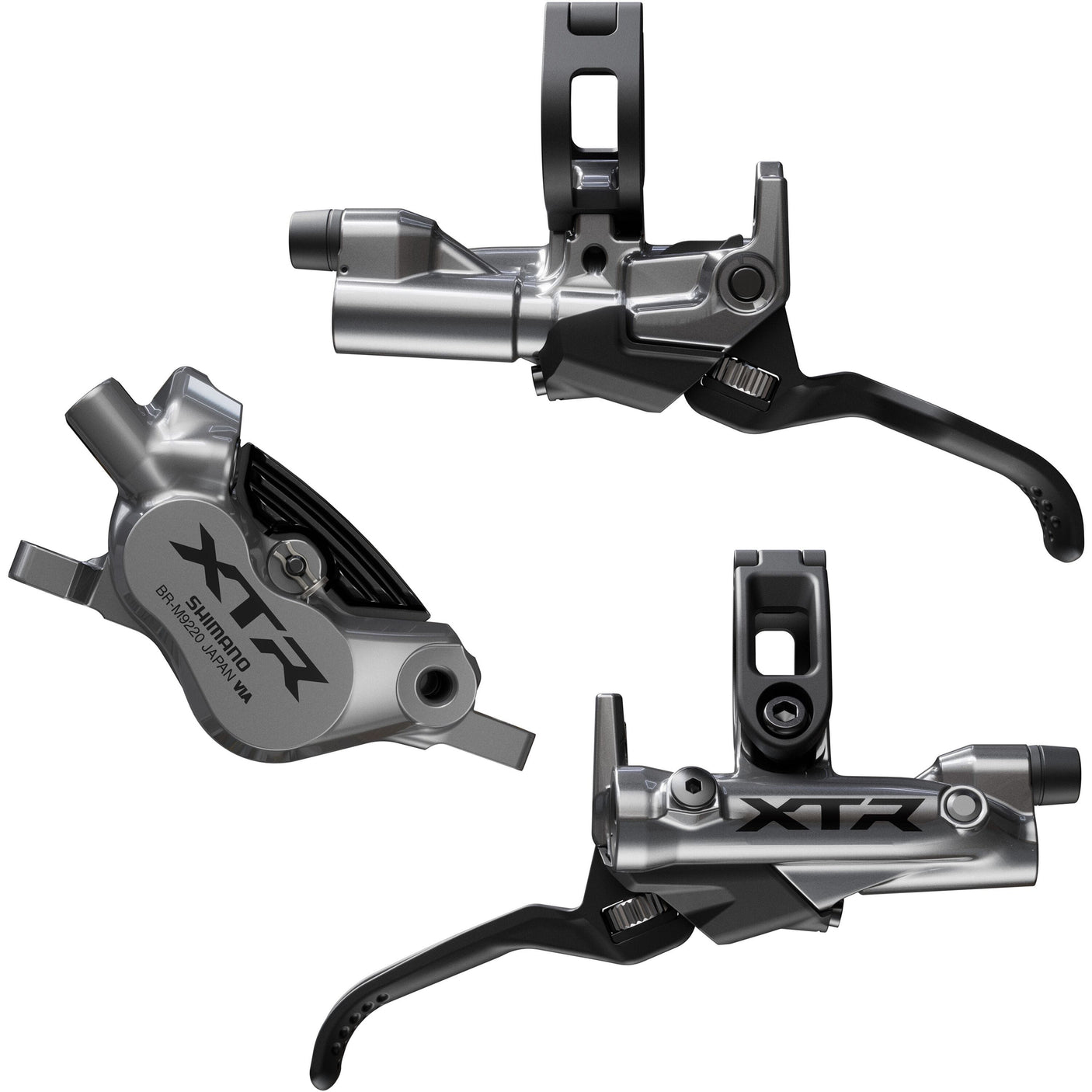 SHIMANO XTR M9220 4 Pot Brakes (Front & Rear)