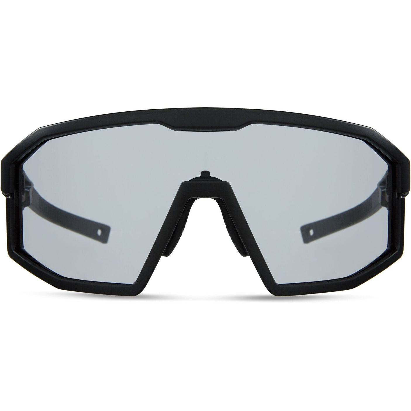 MADISON Enigma Matt Black Sunglasses (Clear Lens)