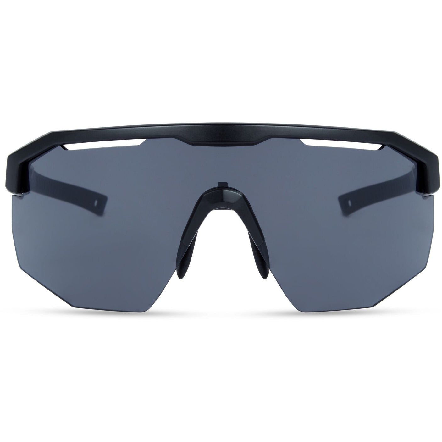 MADISON Matt Cipher Black Sunglasses (Black Mirror Lens)