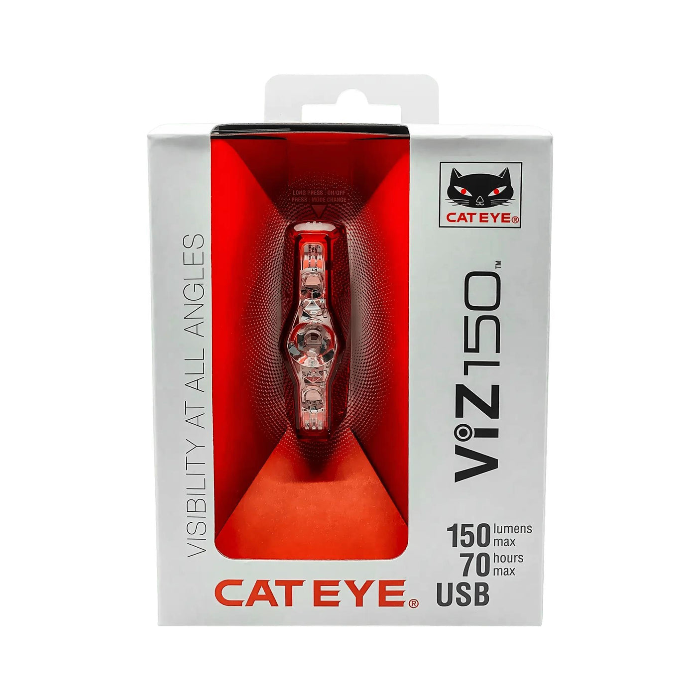 CATEYE VIZ 150 Rear (USB-C)