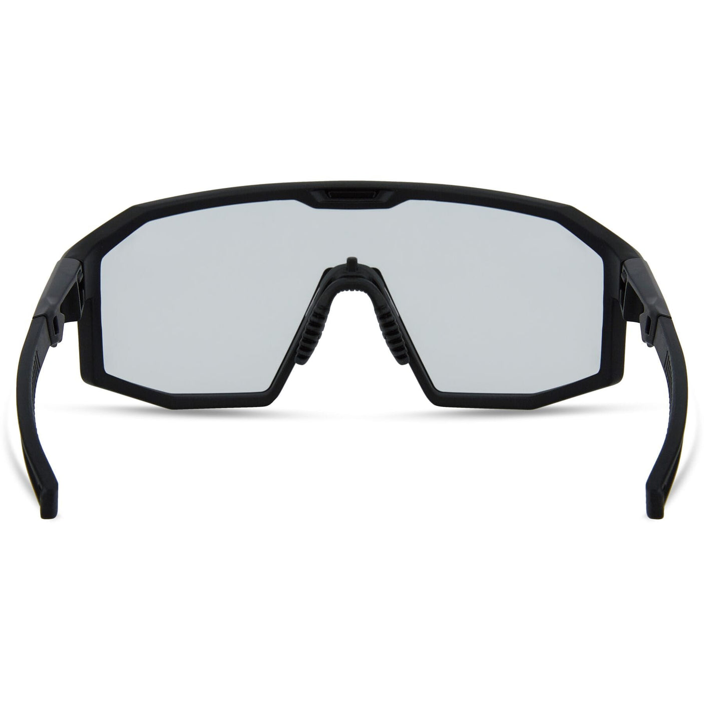 MADISON Enigma Matt Black Sunglasses (Clear Lens)