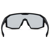 MADISON Enigma Matt Black Sunglasses (Clear Lens)