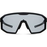 MADISON Enigma Matt Black Sunglasses (Clear Lens)
