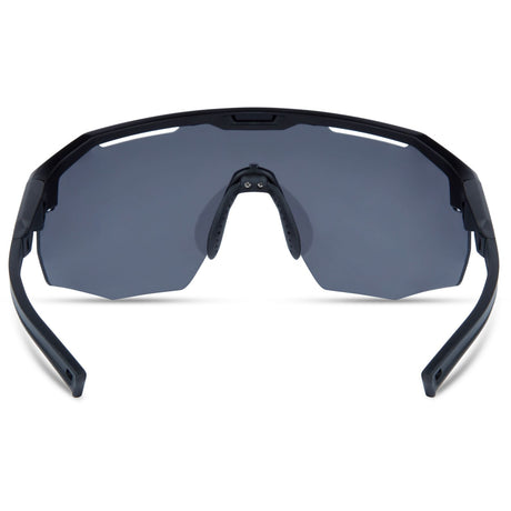 MADISON Matt Cipher Black Sunglasses (Black Mirror Lens)