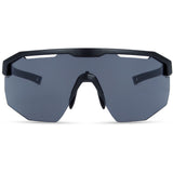 MADISON Matt Cipher Black Sunglasses (Black Mirror Lens)