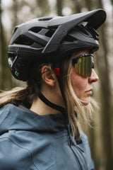 MADISON  Cipher Gloss Black Sunglasses (3 Lens Pack - Bronze Mirror / Amber / Clear)