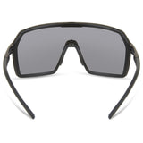MADISON Crypto Matt Black Sunglasses (Black Mirror Lens)