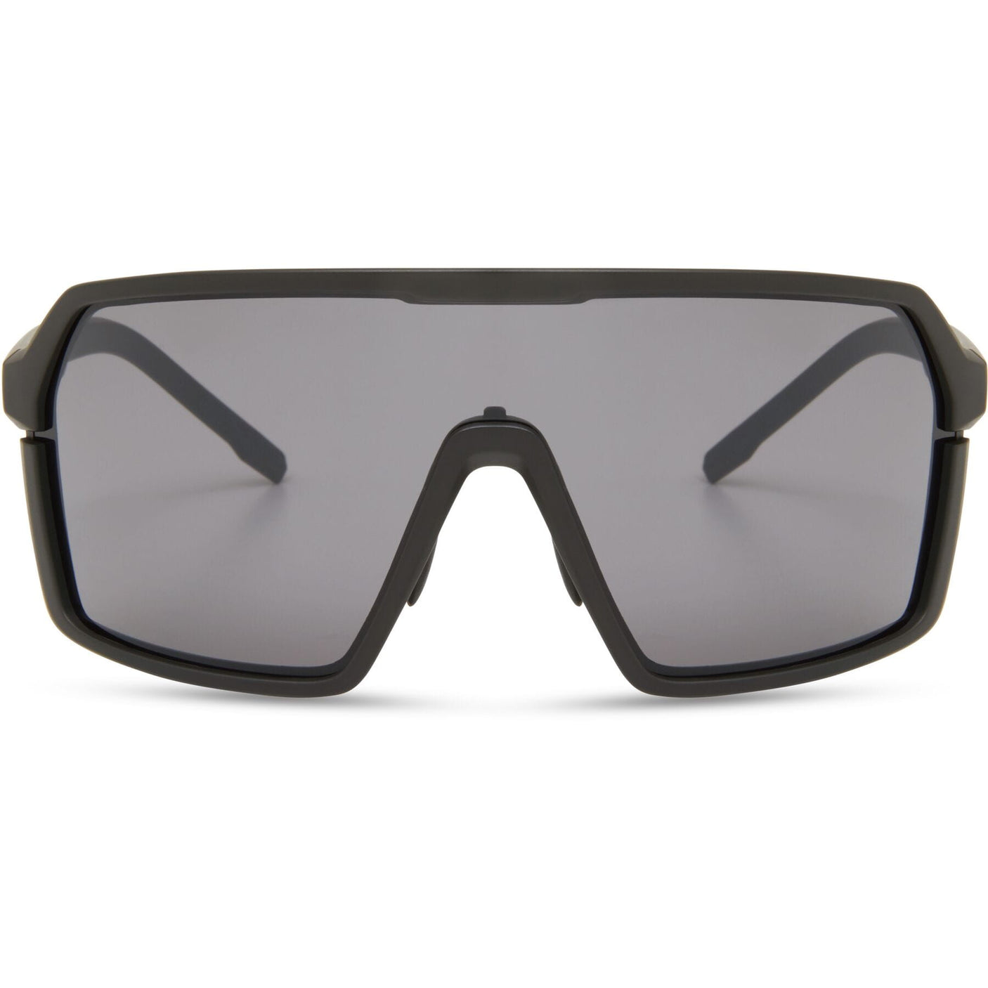 MADISON Crypto Matt Black Sunglasses (Black Mirror Lens)